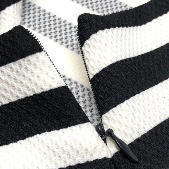 🌺 Necessary Objects Stripe A Line Classic Mini Skirt Size M - Picture 5 of 8